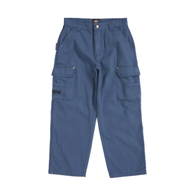 Supreme Dickies Flannel Lined Cargo Pant Blue