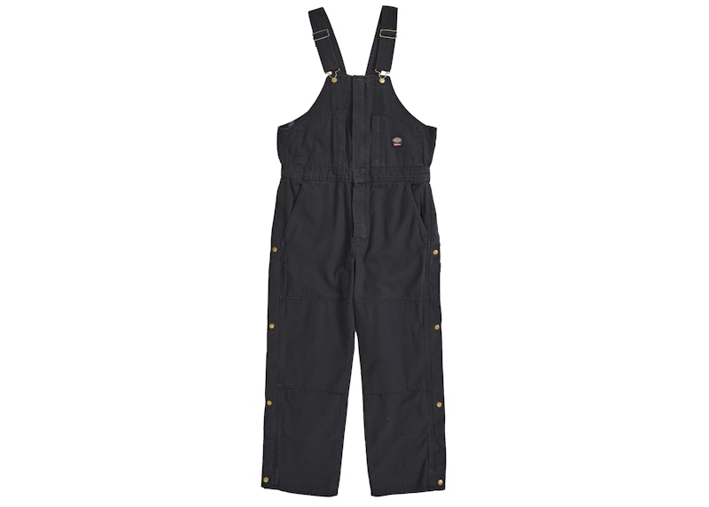 Supreme Dickies Flannel Lined Overall Black