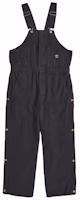 Supreme Dickies Flannel Lined Overall Black Supreme Dickies Flannel Lined Overall Black
