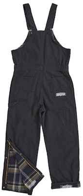Supreme Dickies Flannel Lined Overall Black Order Supreme Dickies Flannel Lined Overall Black