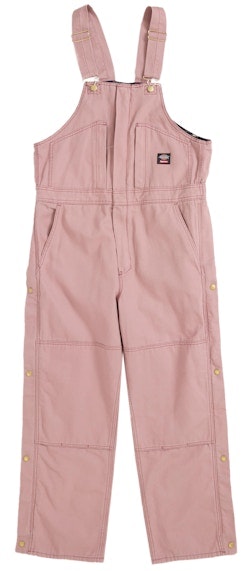 supreme-dickies-flannel-lined-overall-pink