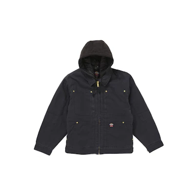 Supreme Dickies Hooded Work Jacket Black