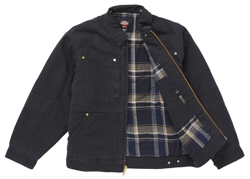 Supreme Dickies Hooded Work Jacket Black 圖 3