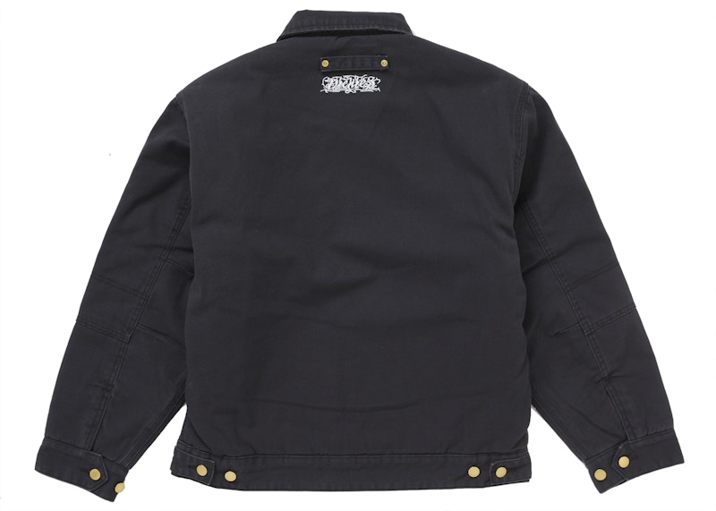 Supreme Dickies Hooded Work Jacket Black 圖 4