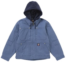 Supreme Dickies Hooded Work Jacket Blue Supreme Dickies Hooded Work Jacket Blue