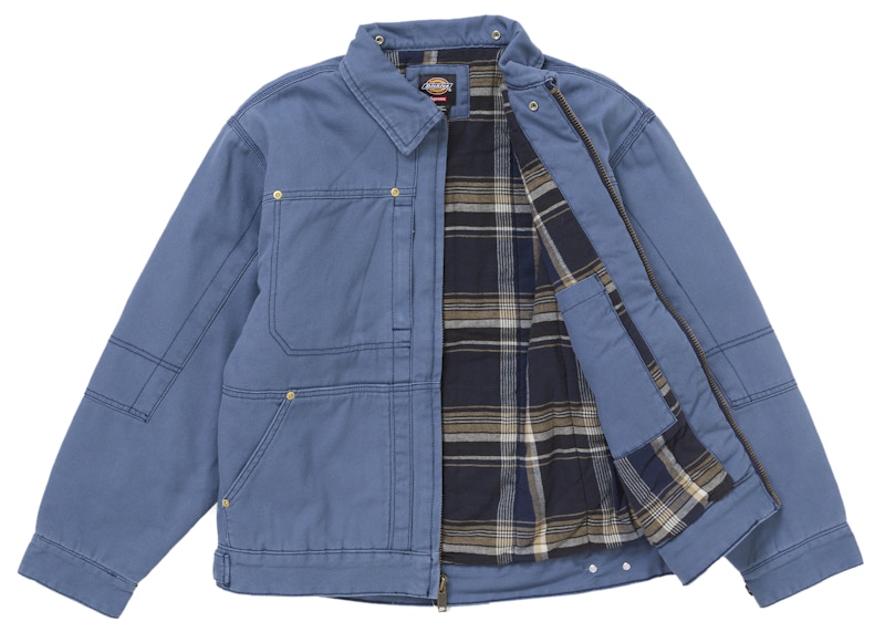 Lookbook Chaqueta de Trabajo con Capucha Supreme Dickies Azul