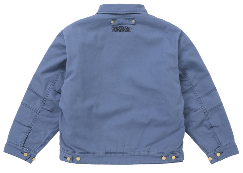 Shop Chaqueta de Trabajo con Capucha Supreme Dickies Azul