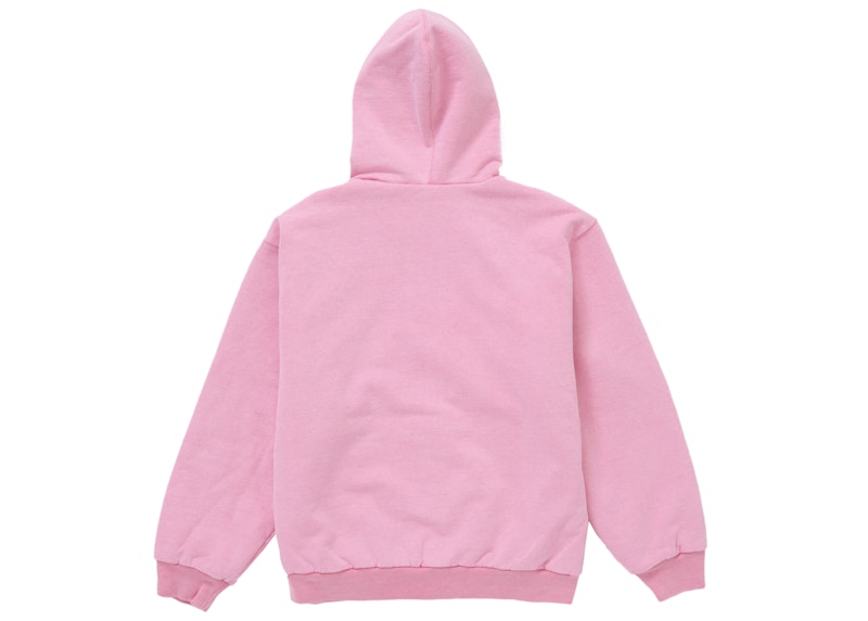 Supreme Dickies Quilted Lined Zip Up Hooded Sweatshirt Pink 圖 3