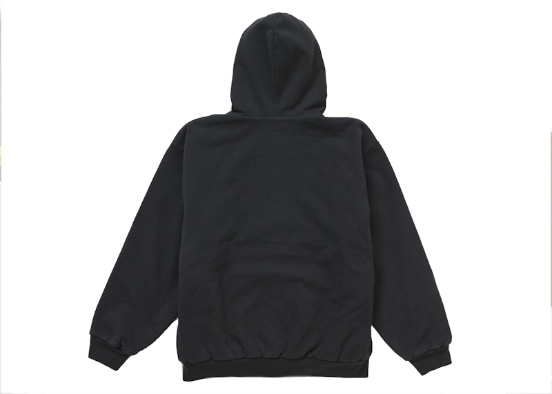 Lookbook Sudadera con Capucha Acolchada con Cremallera Supreme Dickies Negra.