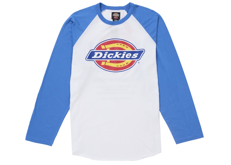 Buy Supreme Dickies 長袖拼接上衣 藍色