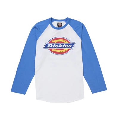 Supreme Dickies Raglan L/S Top Blue