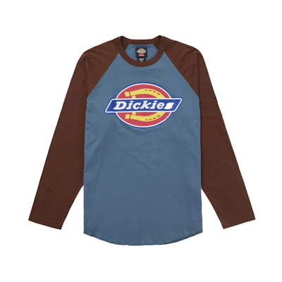 Supreme Dickies Raglan L/S Top Brown