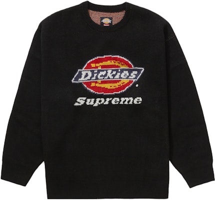Supreme dickes sweater black