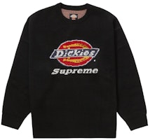 Supreme Dickies Sweater Black Supreme Dickies Sweater Black