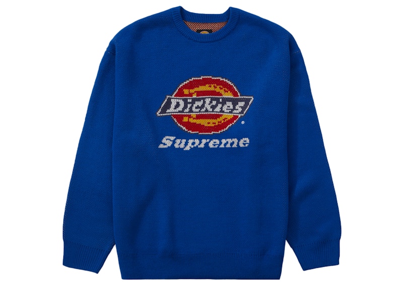 Supreme Dickies Sweater Royal