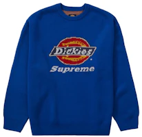 Supreme Dickies Sweater Royal Supreme Dickies Sweater Royal