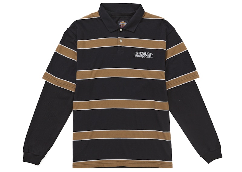 Supreme Dickies Thermal Polo Black