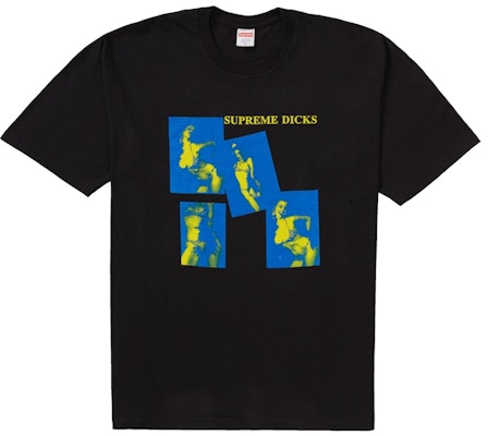 Supreme Dicks Tee Black Buy Supreme Dicks Tee Black