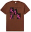 Buy "Camiseta Supreme Dicks Marrón"