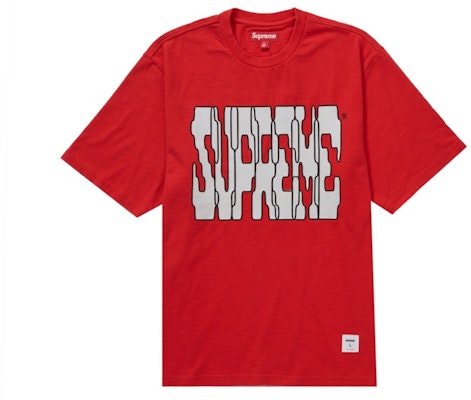 Supreme Digi Camiseta Manga Corta Roja Buy Supreme Digi Camiseta Manga Corta Roja