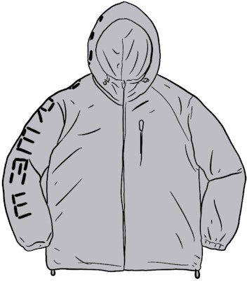 Supreme 银色电子徽标运动夹克 Buy Supreme 银色电子徽标运动夹克