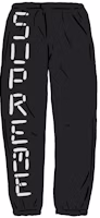 Supreme Digital Logo Track Pant Black