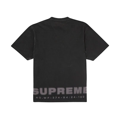 Supreme Discharge S/S Top Black
