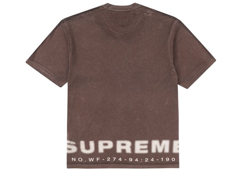 Supreme Discharge S/S Top Brown
