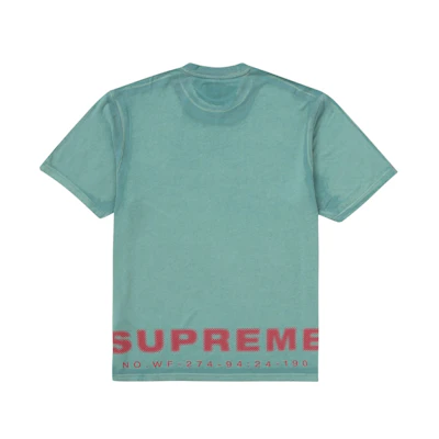 Supreme Discharge S/S Top Teal