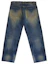 Order Supreme Distressed Loose Fit Selvedge Jean (SS26) Washed Indigo