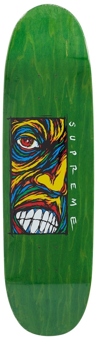 supreme-disturbed-skateboard-deck-lime
