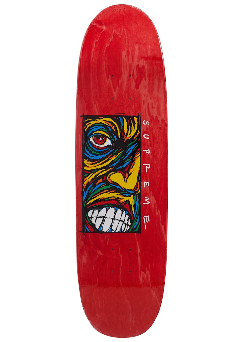 Supreme Disturbed Skateboard Deck Red