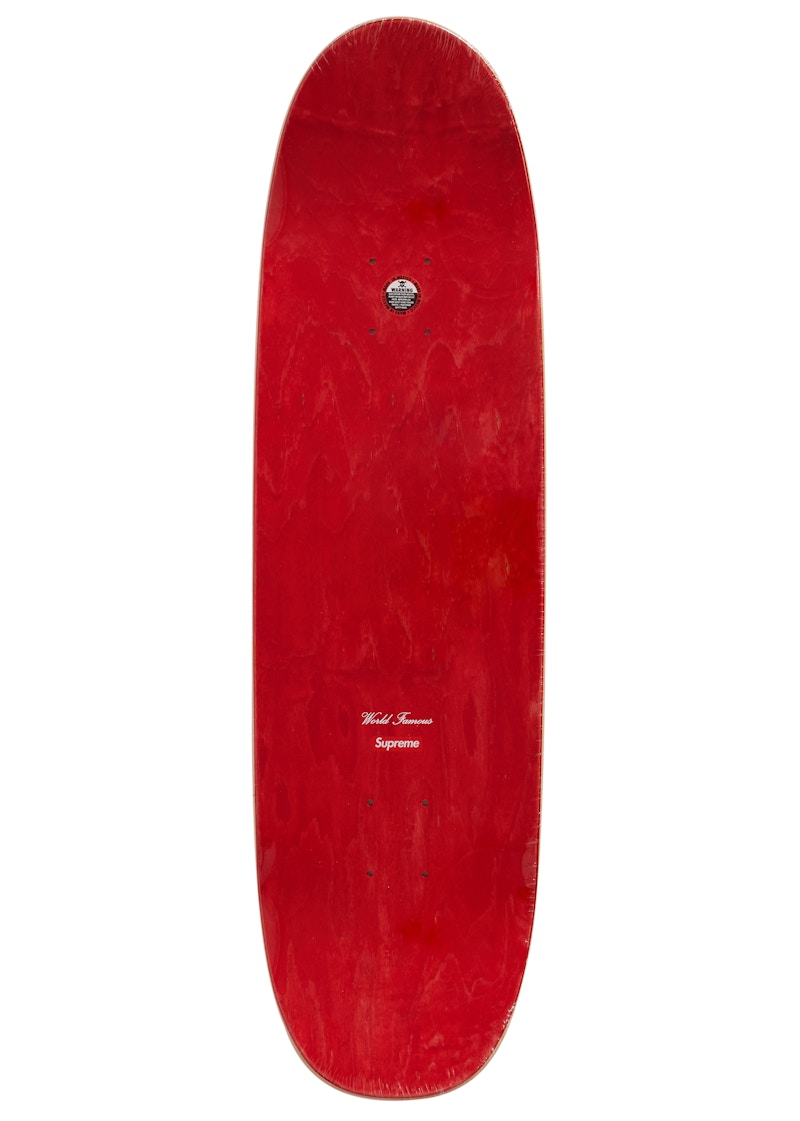 Order Dek Skateboard Merah Supreme Disturbed
