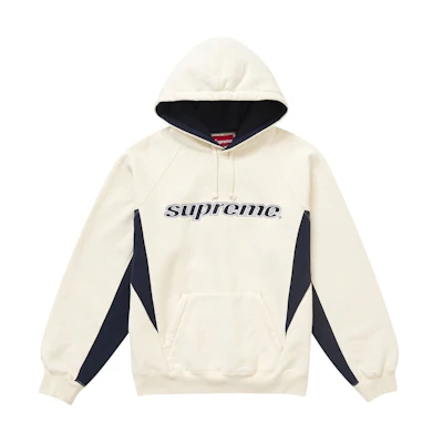 Supreme Division Hooded Sweatshirt Natural