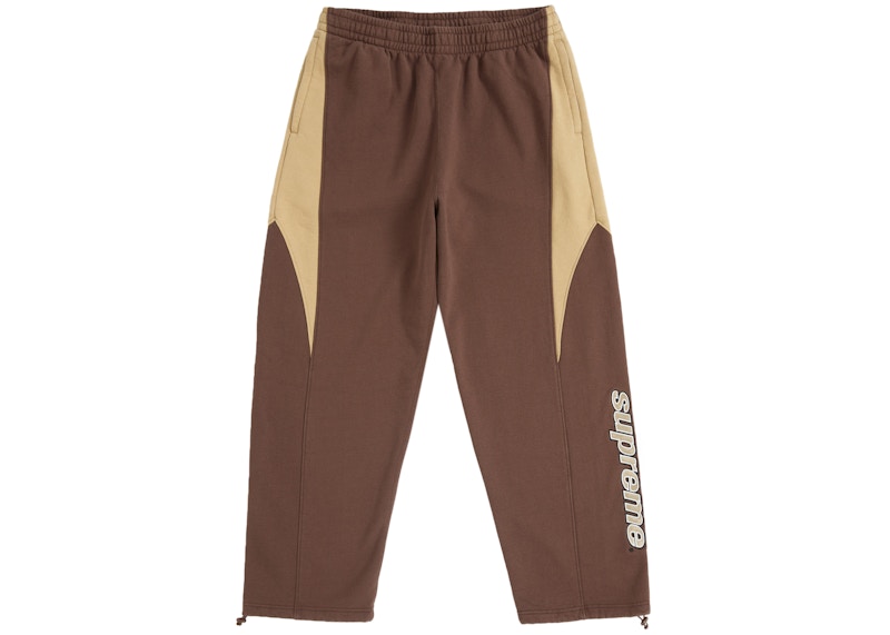 Supreme Division Sweatpant Brown