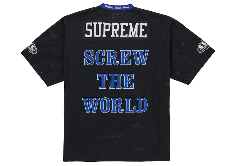 Order Jersey de Fútbol Negro Supreme DJ Screw
