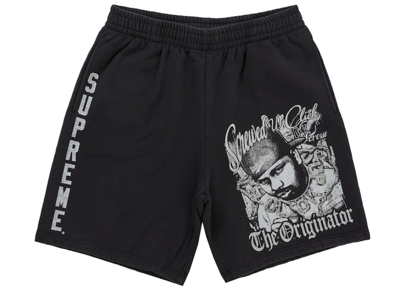 Supreme DJ Screw Sweatshort Black