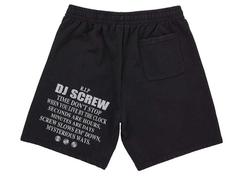 Order Supreme DJ Screw 休闲短裤 黑色