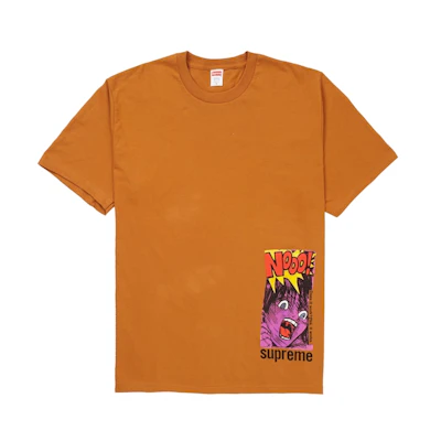 Supreme Does It Work Tee Burnt Orange