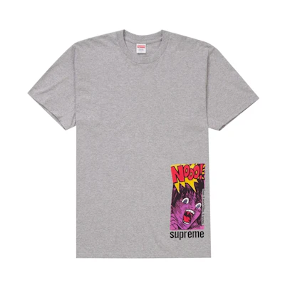 Supreme Does It Work Tee Heather Grey