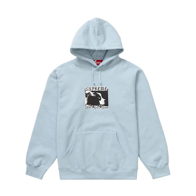 Supreme Dog Eat Dog Hooded Sweatshirt 'Light Blue'