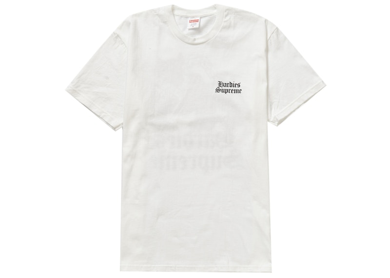 Order Supreme 白色狗狗T恤