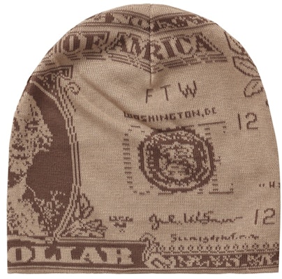Supreme Dollar Beanie Tan (FW21) Order Supreme Dollar Beanie Tan (FW21)