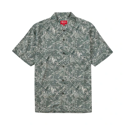 Supreme Dollar S/S Shirt Green