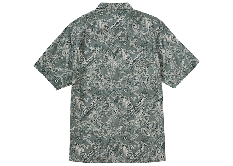Supreme Dollar S/S Shirt Green 圖 2