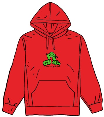 Supreme Don’t Care连帽卫衣焦红色 Buy Supreme Don’t Care连帽卫衣焦红色