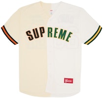 Supreme Don't Hate Baseball Jersey Natural
