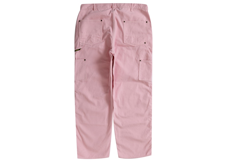 Supreme Double Knee Canvas Painter Pant Pale Pink 圖 2