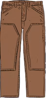 Supreme Double Knee Corduroy Painter Pant Brown