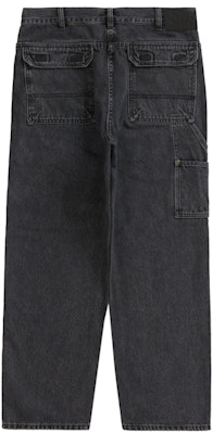 Supreme Double Knee Denim Utility Pant 'Black' Order Supreme Double Knee Denim Utility Pant 'Black'